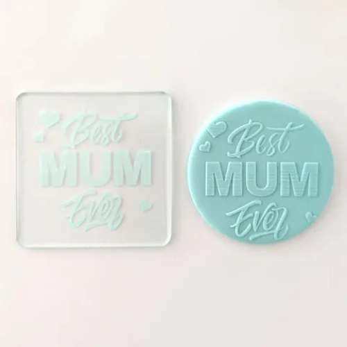 Best Mum Ever Debosser Stamp